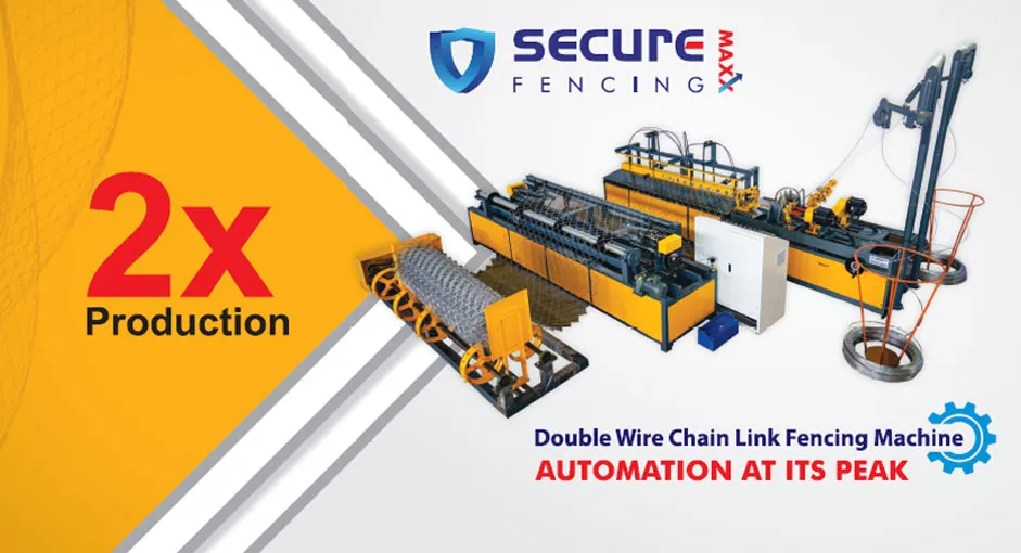 Double-Wire-Chain-Link-Fence-Machine